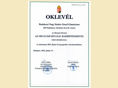 Oktatási Hivatal Bázisintézménye